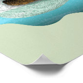 Crested Grebe Poster (Hoek)