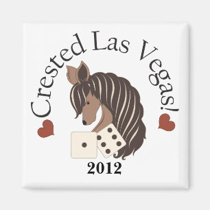 Crested Las Vegas Magnet - Exclusief ontwerp Magneet