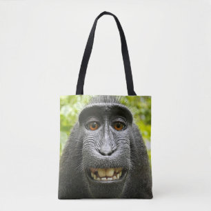 Crested Macaque Monkey Draagtas
