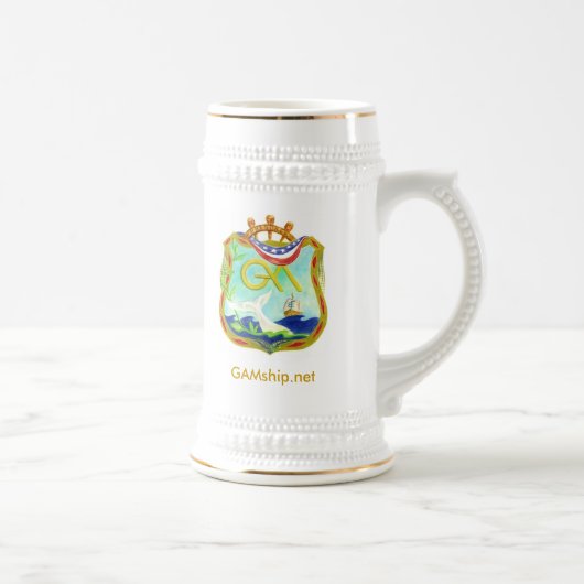 CrestM Stein Bierpul (Rechts)