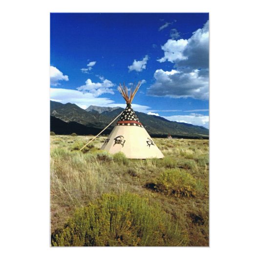 Crestone Colorado Photo amérindienne d'Amérique (Devant)