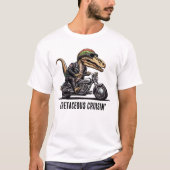 Cretaceous Cruisin' Dinosaur T-Shirt (Voorkant)