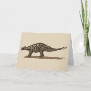 Cretacous Dinosaur Ankylosaurus Kaart