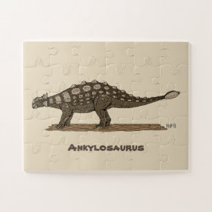 Cretacous Dinosaur Ankylosaurus Legpuzzel