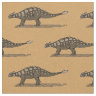 Cretacous Dinosaur Ankylosaurus Stof
