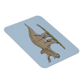 Cretacous Dinosaur Triceratops Magneet (Rechterzijde)