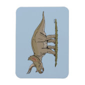 Cretacous Dinosaur Triceratops Magneet (Verticaal)