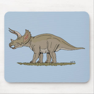 Cretacous Dinosaur Triceratops Muismat