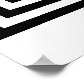 Cretan Labyrinth in zwart-wit Poster (Hoek)