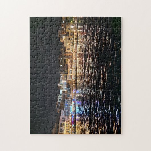 Crete at Night Puzzle (Vertical)