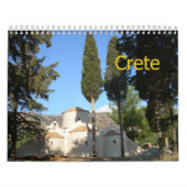 CRETE, Calendrier Mur GRÈCE (Protection)