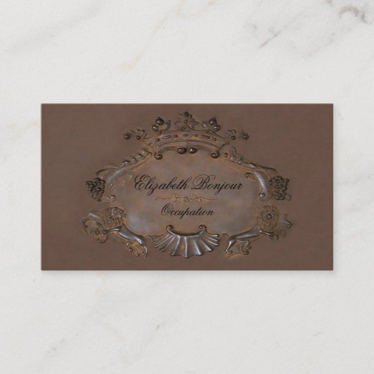 Crête - carte de visite (Devant)