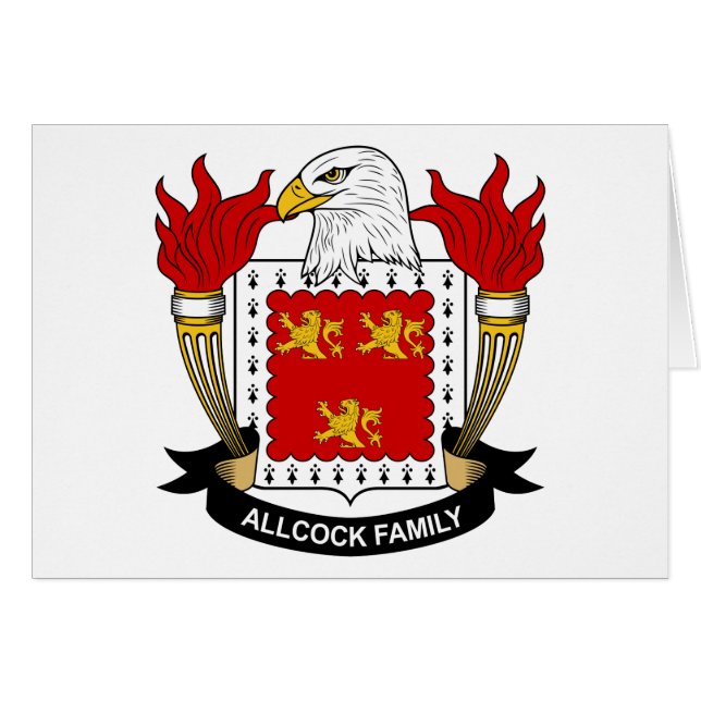 Crête de famille d'Allcock (Devant horizontal)