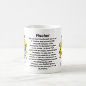 Crête de famille de Fischer sur une tasse (Centre)