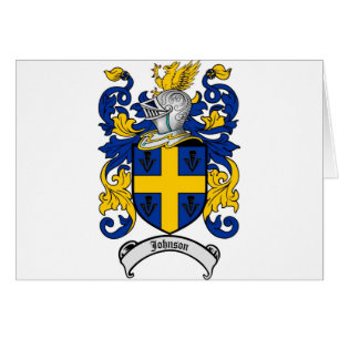 Crête de famille de Johnson - manteau des bras