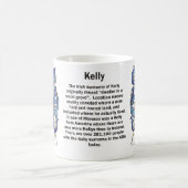 Crête de famille de Kelly sur une tasse (Centre)
