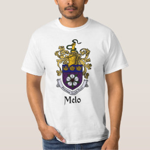 Crête de famille de Melo/manteau de T-shirt de