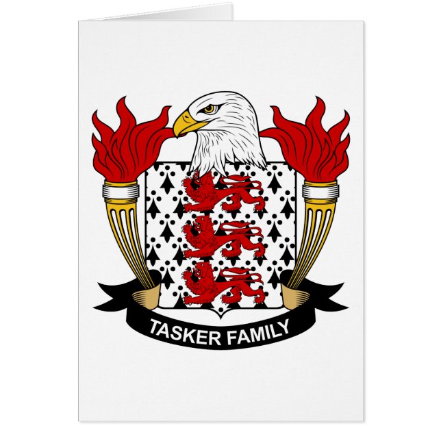 Crête de famille de Tasker (Devant)