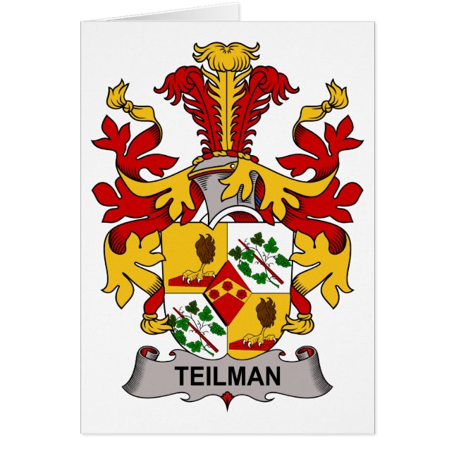 Crête de famille de Teilman (Devant)