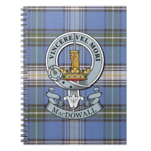 Crête de MacDowall + Carnet de tartan