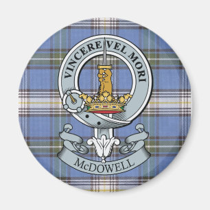 Crête de McDowell + Aimant de tartan