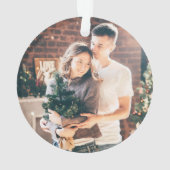 Crête de Noël lunatique et photo | Joyeux Noël (dos)