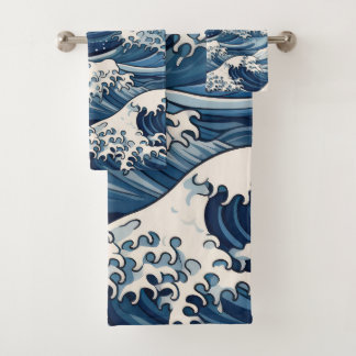 Crêtes éphémères : Les vagues d'Hokusai réimaginée