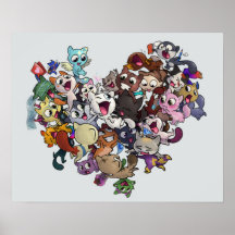 Créu Cat Fans Poster