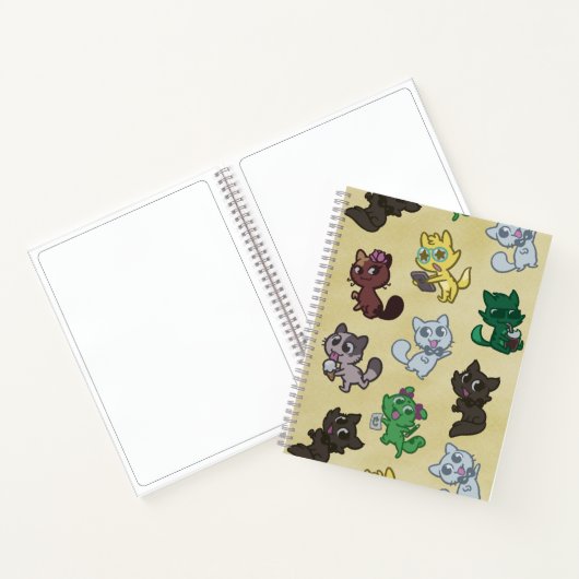 Créu Cats Sketchbook of notebook Notitieboek (Binnen)