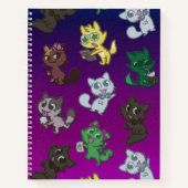 Créu Cats Sketchbook of notebook Notitieboek (Voorkant)
