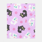 Créu & Petita Cuddle Blanket (roze) Fleece Deken (Voorkant)