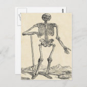 Creusé sa propre carte postale Grave (Devant / Derrière)