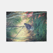 Creuser la petite couverture d'ouatine de hibou (Devant (Horizontal))