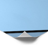 "Creux" Aqua Purple Extra Grande Impression (Coin)