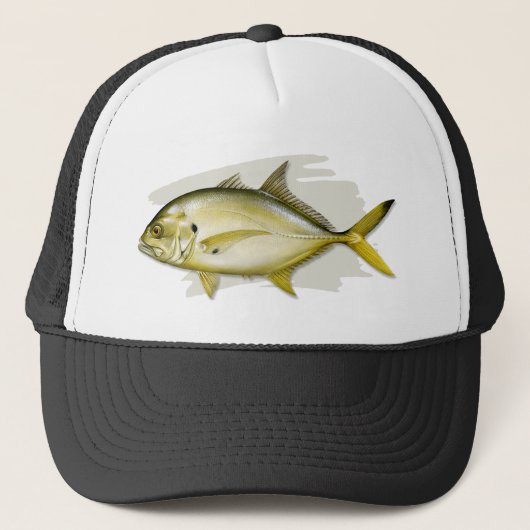 Crevalle Jack Trucker Hat Trucker Pet (Voorkant)