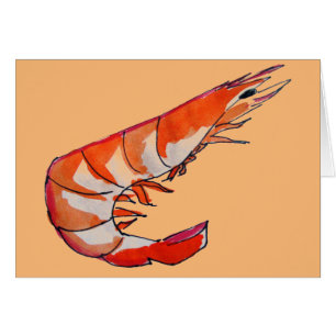 Crevette crustacés mer kitsch art