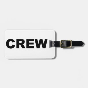 CREW BAGAGELABEL