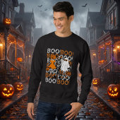 Crew de Boo Mignon Sweatshirt d'Halloween