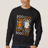 Crew de Boo Mignon Sweatshirt d'Halloween (Devant)