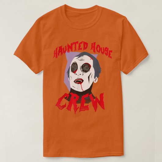 Crew Haunted Bewitch House - Halloween78 T-shirt (Design voorkant)