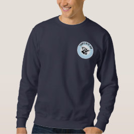 Crew Neck Sweatshirt - TBA Logo, Blank Terug