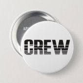 Crew Ronde Button 7,6 Cm (Voorkant /achterkant)