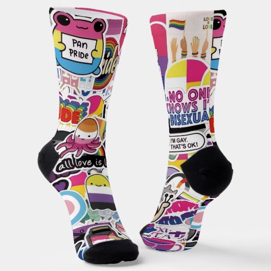 Crew socks sokken (Gebogen)