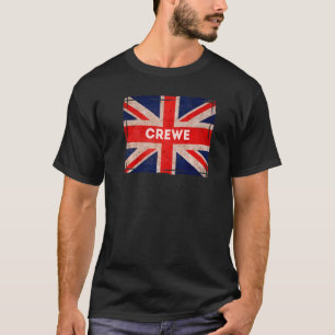 Crewe Flag Football Alex North England Town Railwa T-shirt