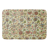 Crewel Work Borduurwerk Fruit en bloemen Badmat (Voorkant)