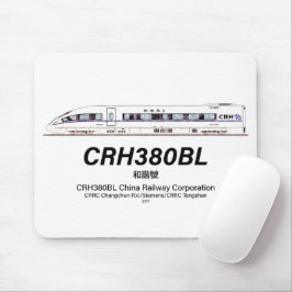 CRH380BL China Railway High-Speed elektrische trei Muismat