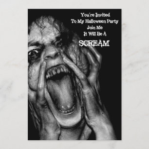 Cri des invitations d'Halloween