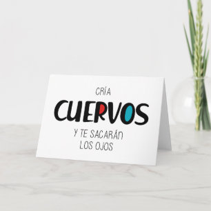 Cria cuervos kaart