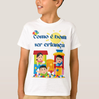 Criança T-shirt