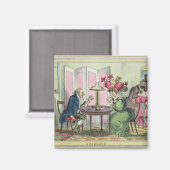 Cribbage, gepubliceerd door Thomas McLean, Londen  Magneet (Voorkant / Achterkant)